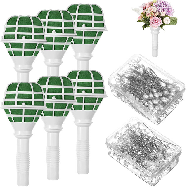 Bouquet Holder Floral Foam Handle Bridal Bouquet Holders and 244